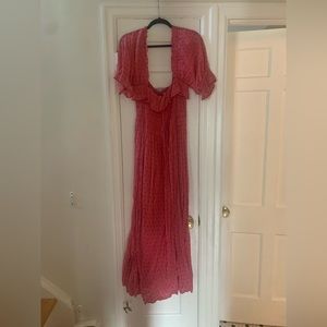 Doen Sol Swiss Dot Dress, L